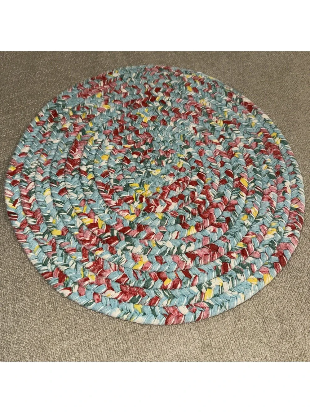 The Pioneer Women Braided Table Placemat Chair Pad 15
